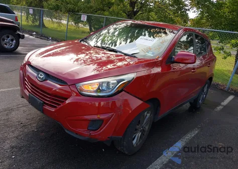 2015 Hyundai Tucson Gls из США, поврежденный, VIN KM8JTCAF0FU031729